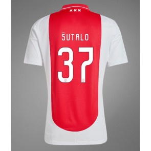 Billiga Ajax Josip Sutalo #37 Hemmatröja 2024-25 Kortärmad